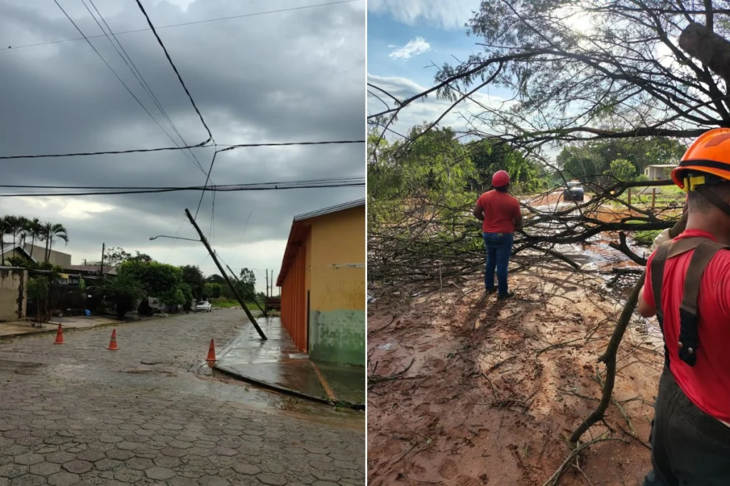 Temporal causa estragos em Euclides da Cunha Paulista e previsão indica chuva forte no interior de SP