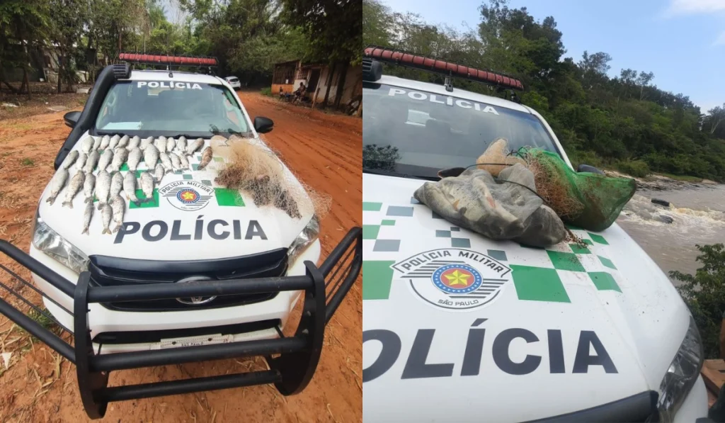 Mulher é multada em R$ 1,2 mil por pesca irregular em rio no interior de SP