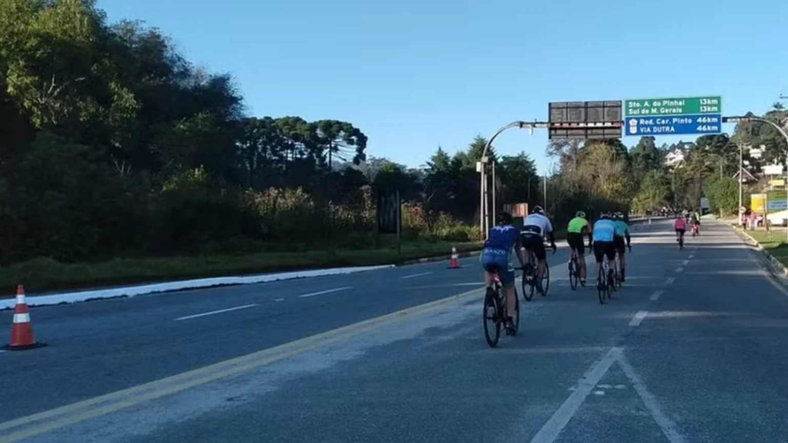 Prova de ciclismo em Campos do Jordão: interdições nas rodovias no domingo